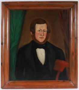 KENNEDY William W. 1817-1870,Portrait of a Gentleman,Nye & Company US 2021-01-20