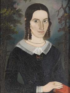 KENNEDY William W. 1817-1870,Portrait of a Rhode Island Lady,1845,Christie's GB 2004-01-15