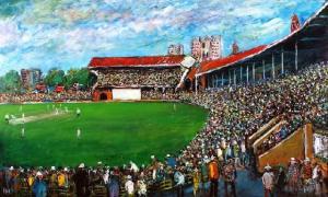 KENNETH Charles,Hart Adelaide Oval View to the Southern End,1993,Bonhams & Goodman AU 2009-10-11