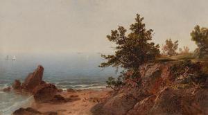 KENSETT John Frederick,View from the Cliff (Noon on the Seashore) ﻿,1963,Sotheby's 2023-04-20