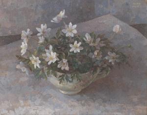 KENT Mary 1915-1983,Cupfull of Windflowers,1982,Tooveys Auction GB 2019-03-20