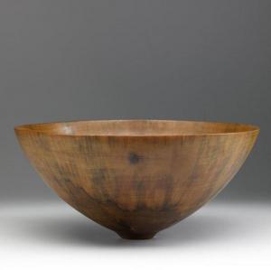 KENT RON 1931,Large flaring turned wood bowl,Rago Arts and Auction Center US 2009-10-24