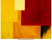 KENTON Mary Jean 1946,Color Study on Canvas #18,2013,Heritage US 2020-11-19