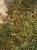 KEPPENNE CHARLES 1861-1886,Ruisseau en sous-bois,1882,Horta BE 2015-06-15