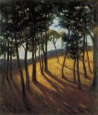 KERNSTOK Josef Karoly 1873-1940,Grove in a Sunny Afternoon,1904,Kieselbach HU 2002-09-11