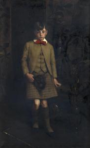 KERR Charles H. Malcolm 1858-1907,Portrait of Master Kenneth Hunter,1896,Bonhams GB 2015-11-24