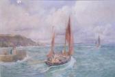 KERR Frederick B. 1860-1914,A Mevagissy trawler,David Lay GB 2010-04-01
