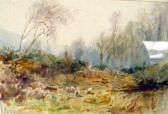 KERR Frederick James 1853-1936,Sheep grazing,Fieldings Auctioneers Limited GB 2009-05-16