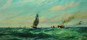 KERR George Cochran 1876-1906,A Following Breeze and a Flowing Tide,John Nicholson GB 2016-03-09