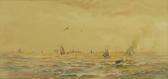 Kerr George Cochran 1825-1907,Sail and Steam Boats at Sea,David Duggleby Limited GB 2019-06-07