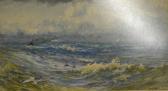 KERR George Cochran 1876-1906,Seascape with Dolphin,Andrew Smith and Son GB 2014-02-11