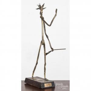 KERR Harold,abstract Native American figural trophy,Pook & Pook US 2017-05-22