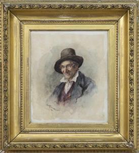 KERR Henry Wright 1857-1936,PORTRAIT OF A MAN,McTear's GB 2023-02-01