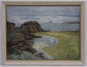 KERR J,Coastal scene,20th century,Dickins GB 2018-05-04