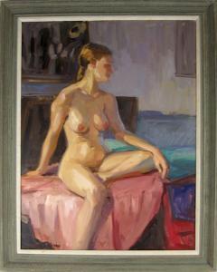 Kerr James,Seated nude,Blackwood/March GB 2009-06-24