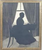 KERR Lady Louisa, L.L 1800-1800,Silhouette of Lady Maria Keppel,Golding Young & Mawer GB 2018-01-03