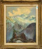 KERR Vernon 1938-1982,Mountain Landscape,Clars Auction Gallery US 2010-10-09