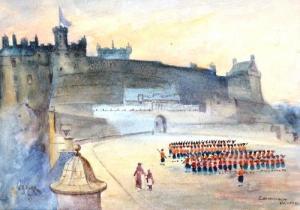 KERR W.S,Edinburgh Castle Esplanade - The Rendezvous of Pri,Shapes Auctioneers & Valuers 2016-07-02