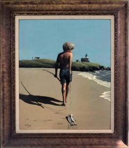KERRY Thomas 1900-1900,Boy with Fish,1970,Ro Gallery US 2024-05-28