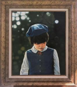 KERRY Thomas 1900-1900,Child in Blue,1970,Ro Gallery US 2024-06-18