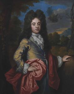 KERSEBOOM John 1650-1708,Portrait of Sir John Harpur, 4th Baronet , three-q,Christie's GB 2013-10-01