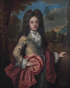 KERSEBOOM John 1650-1708,Portrait of Sir John Harpur, 4th Baronet , three-q,Christie's GB 2013-04-11