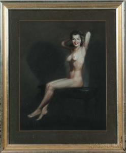 Kesslere G. Maillard 1894-1979,Pinup Illustration of Jane Russell,Skinner US 2017-06-01