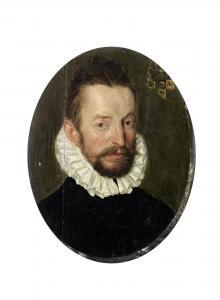 KETEL Cornelis 1548-1616,Portrait of a gentleman, bust-length, in black cos,Bonhams GB 2013-07-03