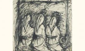 kettani malika,Les fileuses / 1995,1995,Compagnie Marocaine des Oeuvres et Objets d'Art 2005-06-18