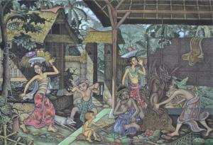 KETUT Suweta 1967,Village Life in Bali,Larasati ID 2018-08-26
