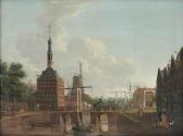 KEUN Hendrik Keune 1738-1788,A view of a Alkmaar,Christie's GB 2016-05-24