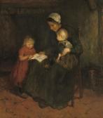 KEVER Jacob Simon Hendrik 1854-1922,A bedtime story,Christie's GB 2009-03-10