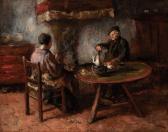 KEVER Jacob Simon Hendrik,Farmer and His Wife at the Table,AAG - Art & Antiques Group 2022-07-04