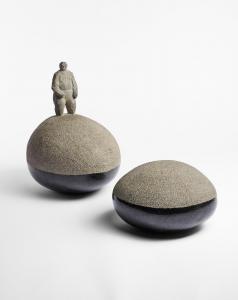 KEVIN FUNG LIK YAN 1964,Groping for stone to... (Set of Two),2012,Bonhams GB 2021-11-25