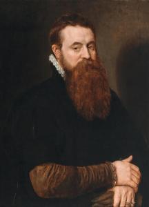 KEY Adriaen Thomasz II 1544-1590,Portrait of a bearded man,1570,Palais Dorotheum AT 2023-05-03
