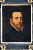 KEY Adriaen Thomasz II 1544-1590,Retrato de caballero, busto,Alcala ES 2006-11-29