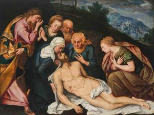 KEY Willem 1515-1568,Die Beweinung Christi,Schuler CH 2020-03-23