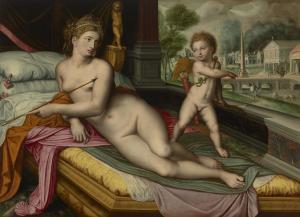 KEY Willem 1515-1568,Venus and Cupid,Christie's GB 2023-01-25