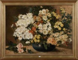 KEYM Faustine 1800-1900,Vase de fleurs,1888,VanDerKindere BE 2014-09-09