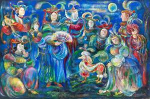 KHACHATURIAN GAYANE 1942-2009,The Carnival Procession,1978,Shapiro Auctions US 2019-11-03