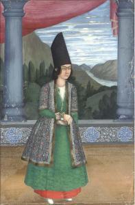 KHAN ZAND KHODA-DAD,PORTRAIT OF HAYDAR AQA,1855,Christie's GB 2005-10-11