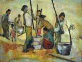 KHAY BENG HO 1934-1986,Threshing,Christie's GB 2019-05-26