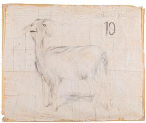 KHEBREHZADEH AVISH 1969,White goat,Wannenes Art Auctions IT 2019-12-12