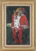 KHMELUK Vassyl 1903-1986,Clown en rouge,Christie's GB 2011-11-29