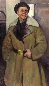 khmilnitsky alexandre 1924,Portrait of a Driver,1965,Heritage US 2008-11-14