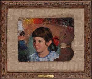 KHOURI ALFRED 1915-1962,MY DAUGHTER JANINE,Stair Galleries US 2010-12-04