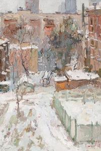 KHRAPACHEV Alexander 1900-2000,Street scene in the snow,Bonhams GB 2010-01-26