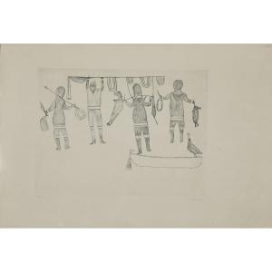 KIAKSHUK 1886-1966,UNTITLED,1962,Waddington's CA 2016-03-28