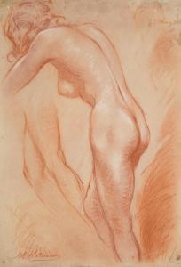 Kichigin Michail Alexandrovich 1883-1968,Study of a nude,Bonhams GB 2017-11-29
