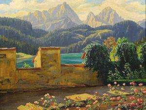 KIDERLIN Johanna 1900-1900,Mountain Landscape,5th Avenue Auctioneers ZA 2013-05-26